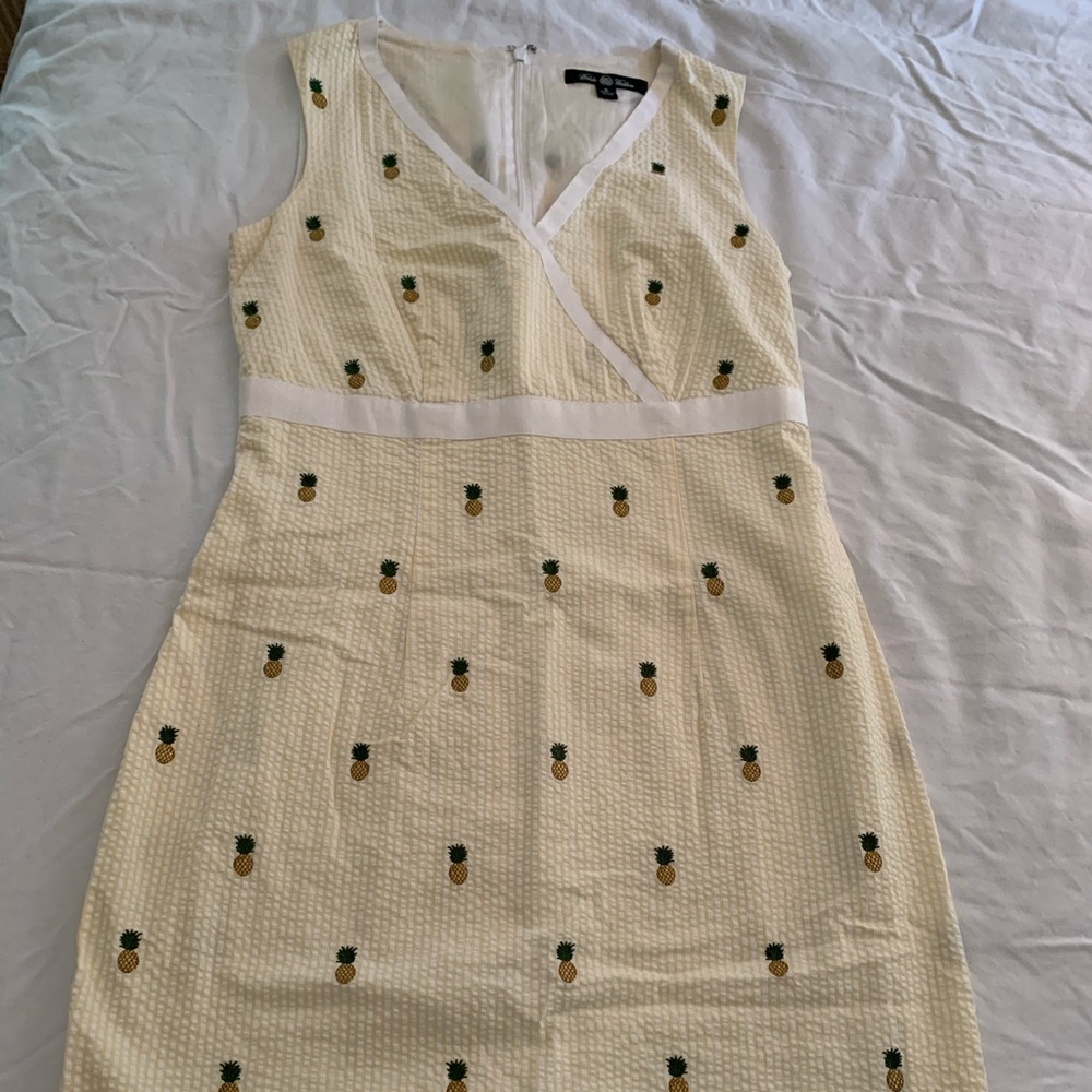 Brooks Brothers Yellow Seersucker Sundress